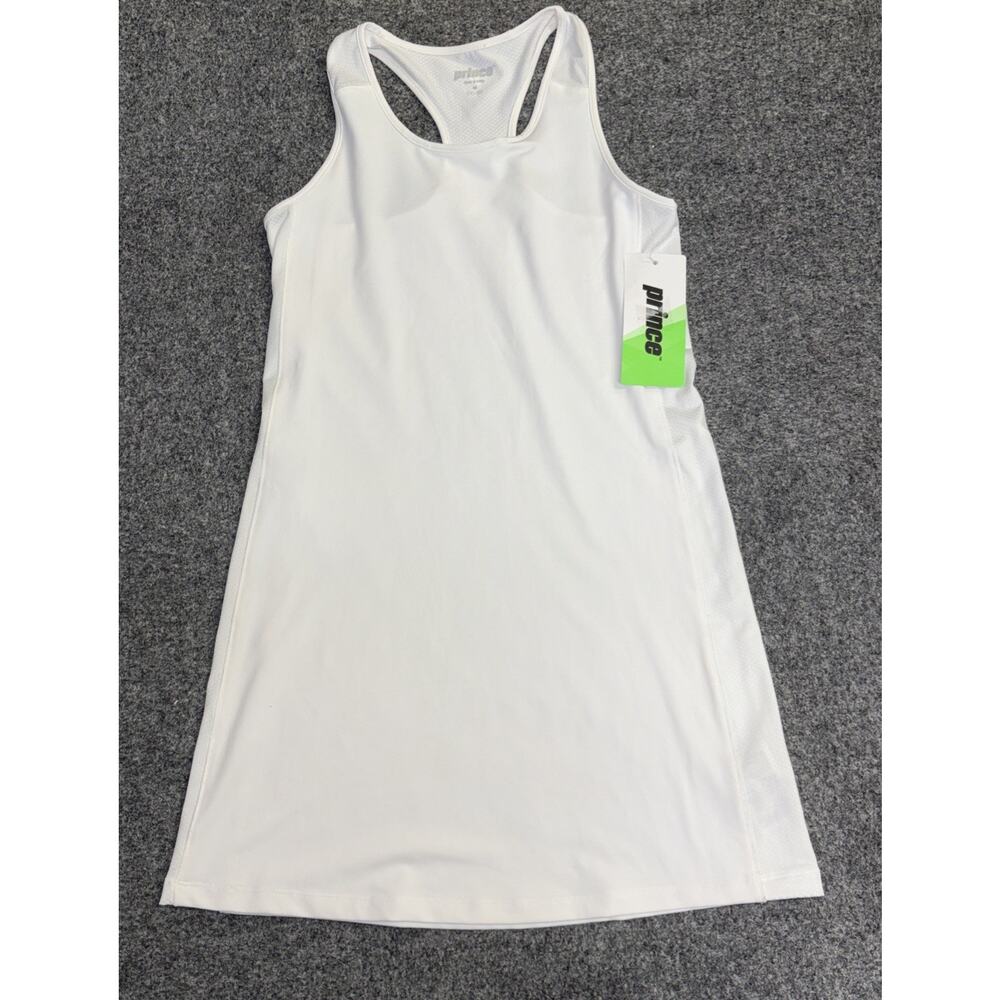 NWT Prince Girls Tennis Match Dress White Size M 10/12